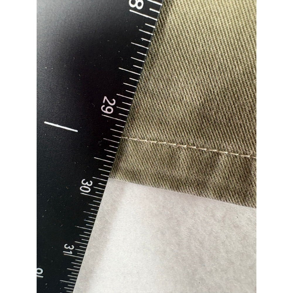 Kuhl Rydr Pants Mens 35x30 Olive Green Cotton Vintage Patina Dye Straight Leg - Picture 6 of 7